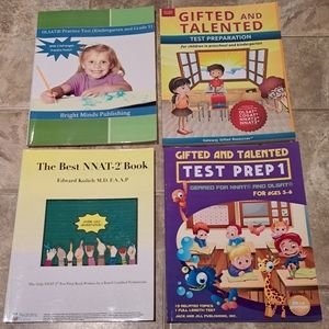 Mensa mind games + 4 Gifted and Talented Test Prep Books